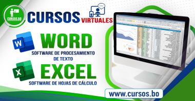 2 Cursos Ofimática (Word, Excel)  (Virtual 24/7)